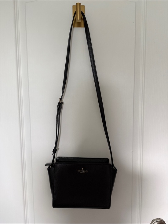 kate spade Handbags - kate spade Black Leather Small Crossbody Bag